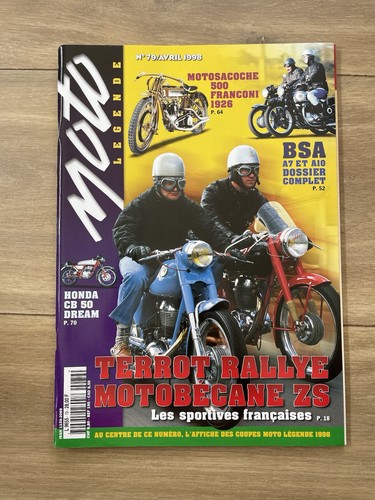 Magazine moto légende - moto, n°79
