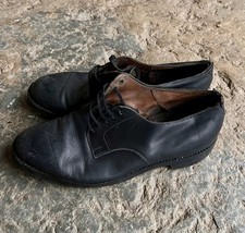 Paire De Chaussures De Sortie Ou De Ville Sous Officier Indochine 1952 Brodequin