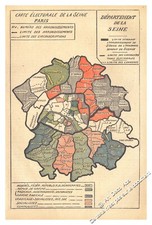 1928 Carte politique de la