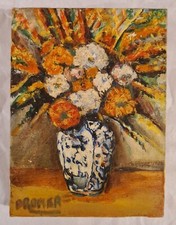 Tableau années 70 fauviste