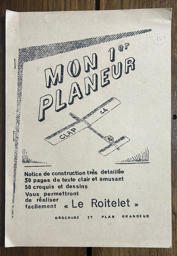Mon premier planeur le - er,