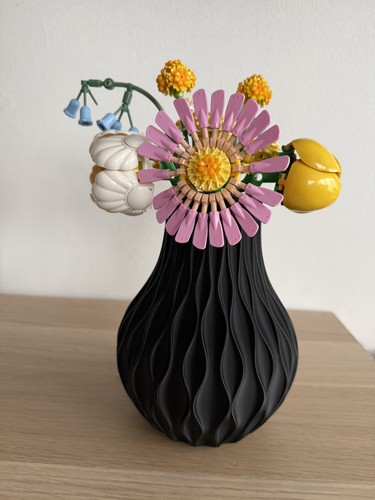 Vase idéal fleurs - fleurs, avec