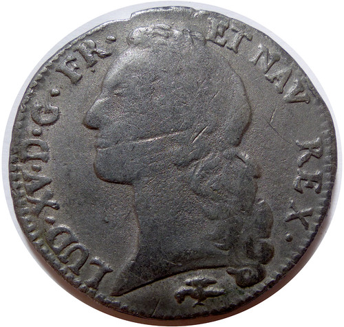 Louis xv ecu au - 🇫🇷,
