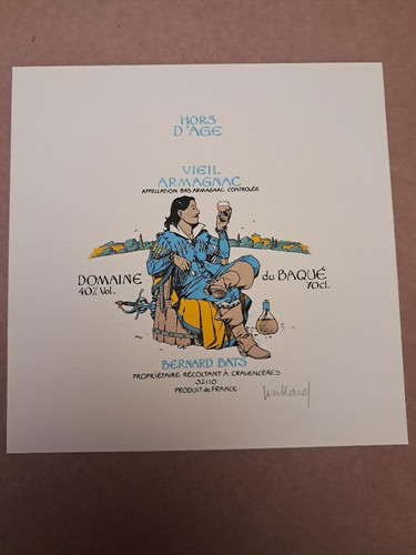Superbe rare étiquette - rare,