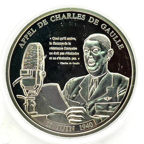Médaille france charles - médaille,