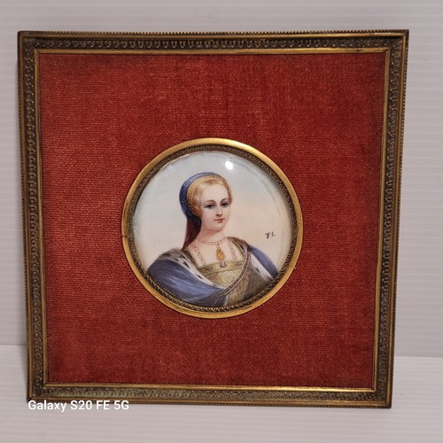 Cadre ancien miniature - cadre,