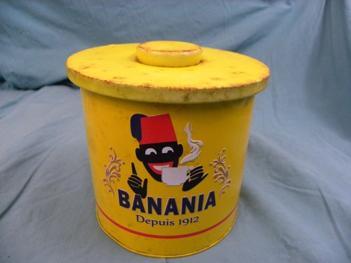 Boite ronde banania - boite, a