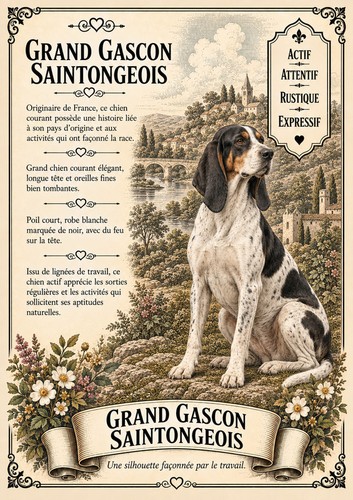 Affiche grand gascon - a4,