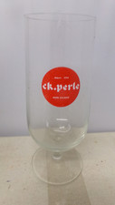 VIEUX VERRE A BIERE COLLECTION BISTROT CK PERLE 0.5L ALSACE VINTAGE