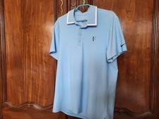 Polo Tennis Nike Federer Bleu Ciel M