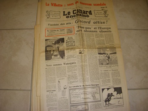 Canard enchaine 2766 - canard,