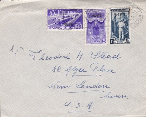1953 trieste - trieste, a