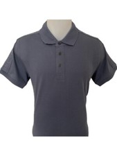 Polo gris ardoise avec bande