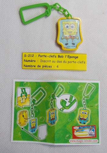 Kinder bob éponge les - l'éponge,,