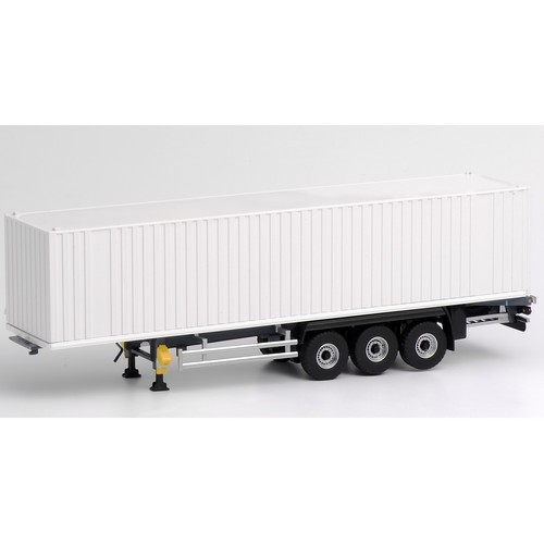 Semi remorque porte container - semi-remorque, porte-container