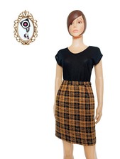 Jupe courte tartan en laine