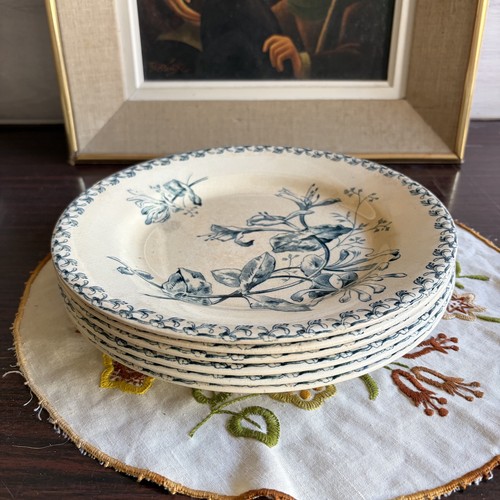 Assiettes plates faience - assiettes, de