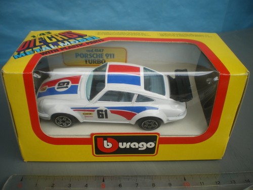Porsche 911 turbo blanc - 1/43,