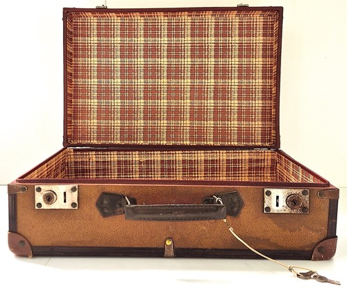 Valise ancienne carton - ancienne,