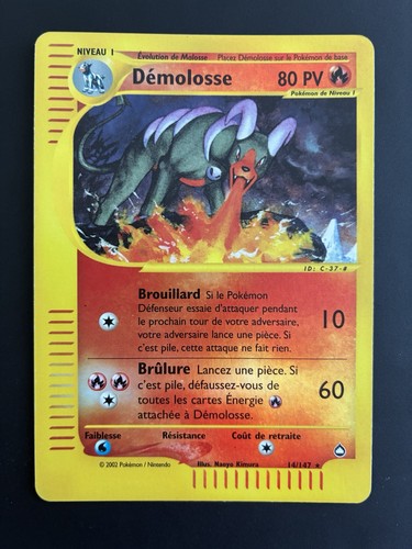 Carte pokémon demolosse - carte,