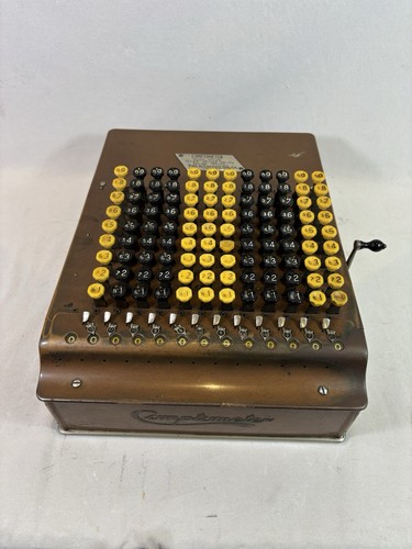Ancienne machine calculer - machine, à