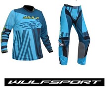 Adult motocross blue - , kit