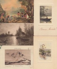 NATURE Folklore Art Gravures 157 Vintage Postcards pre-1940 (L5038)