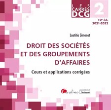DCG 2 - Droit des sociétés
