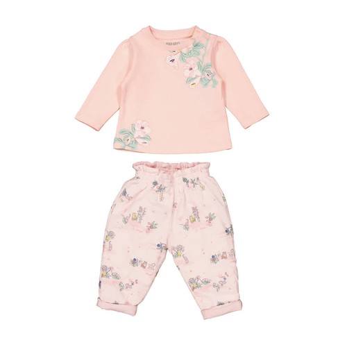 Kenzo girls floral print - floral-print, long