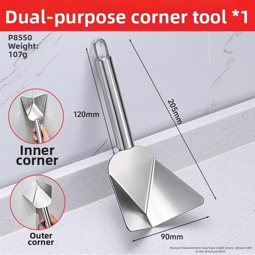 Truelle angle acier - en,