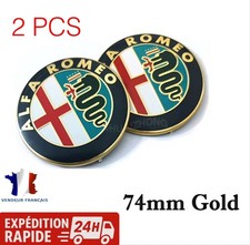 Logo emblèmes Pour Alfa Romeo 74mm capot/coffre avant arrière accessoires auto ✅