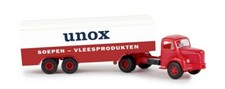 Brekina 85431 - 1/87 Berliet Tlr 8 Semi-Remorque - Unox (Nl)- Neuf
