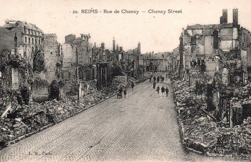 Carte postale reims marne - carte,