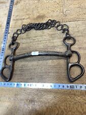 n° 9 ANCIEN MORS DE CHEVAL FORGE . Équitation Fer Monture