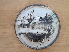 Atelier Serre Morizot , Plat Mural , Céramique , XX°. 