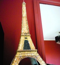 Tour Eiffel illuminée puzzle 3D jouet construction ravensburger TBE complet