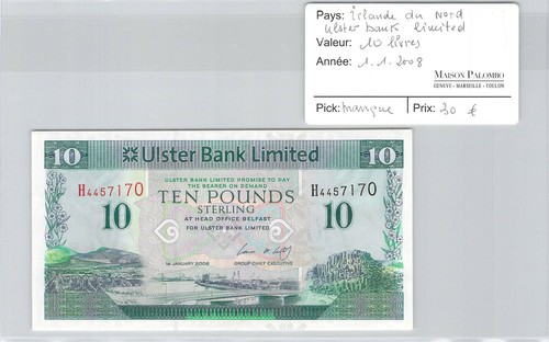 Irlande nord ulster - ulster, bank