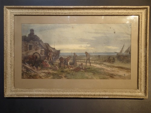 Marine 1870 ecole italienne - marine,