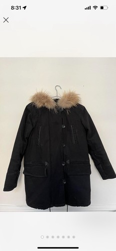 Maje parka jacket coat - maje,