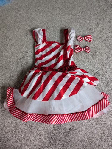 Dance costume red and - dance,
