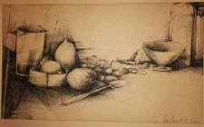 Louis PONS (1927-2021) Dessin