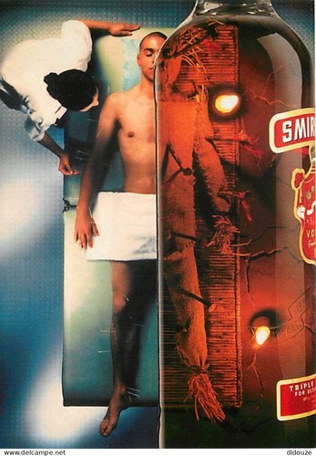 Carte postale publicite - postale,