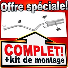 Ligne pot d'échappement pour