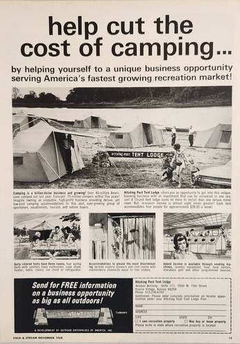 1968 print hitching post - hitching,