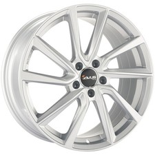 JANTES ROUES AVUS AC-518 POUR OPEL ADAM S 6.5X16 5X110 HYPER SILVER AMZ