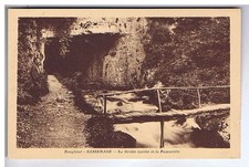 CP - ISERE - SASSENAGE - La Grotte Carrée et la Passerelle