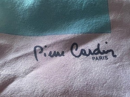 Pierre cardin foulard - en, soie