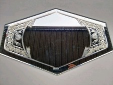 Joli Miroir Ancien  Gravé, À Dater