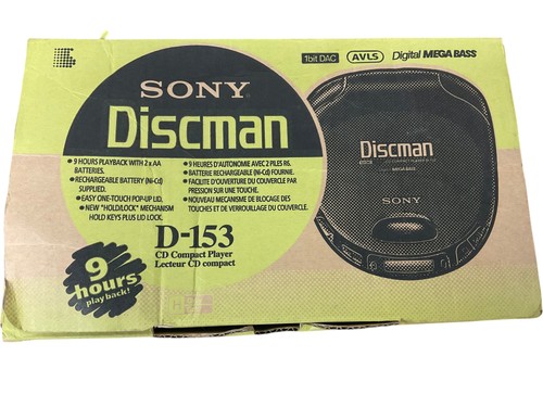 Sony discman 153 - d-153, lecteur
