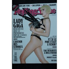ROLLING STONE 2010 09 Cover LADY GAGA  Les Strokes BB King Aecade Fire Dicaprio 